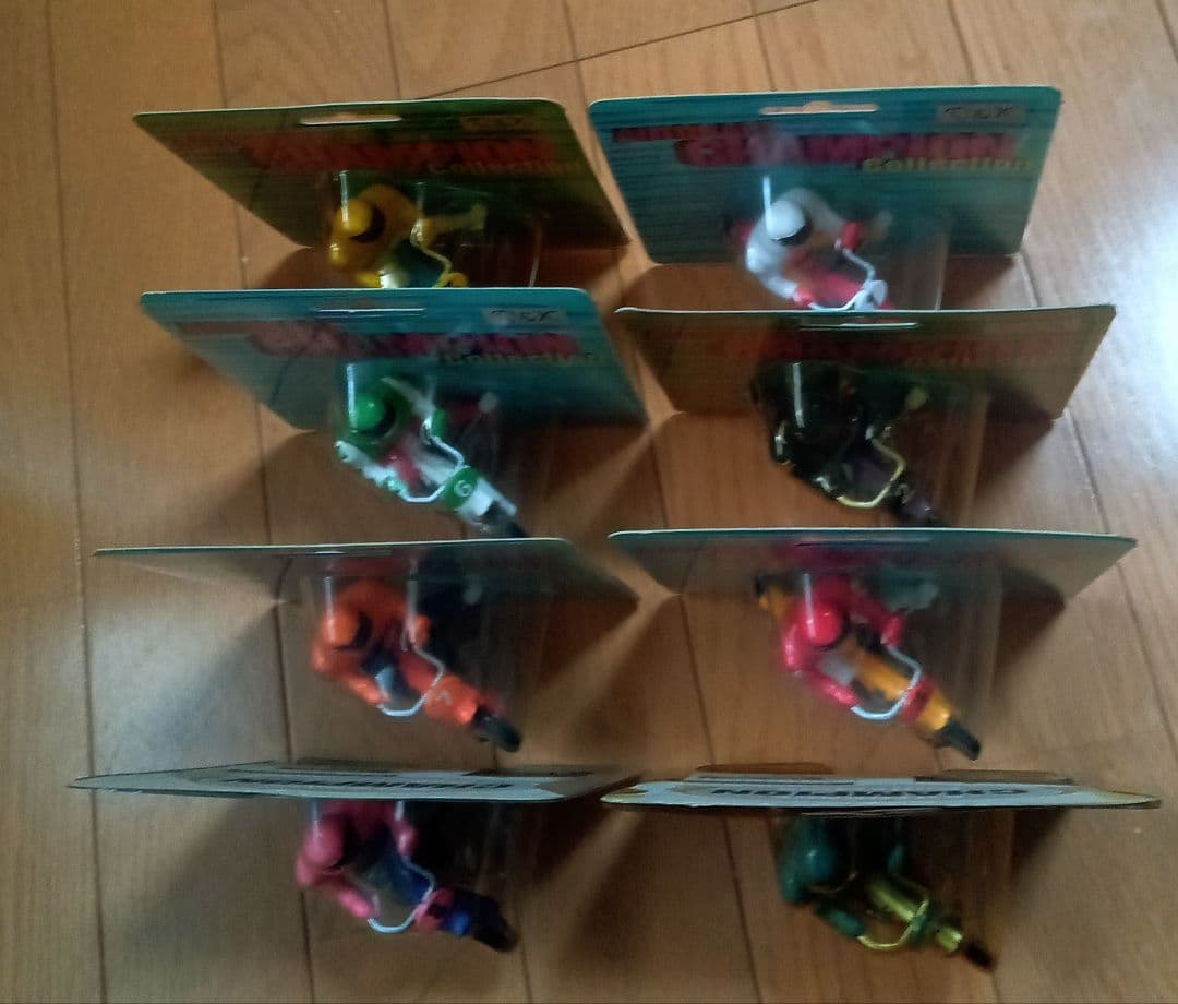 オートレース フィギュア おもちゃ レトロ 1号車~8号車 未使用品