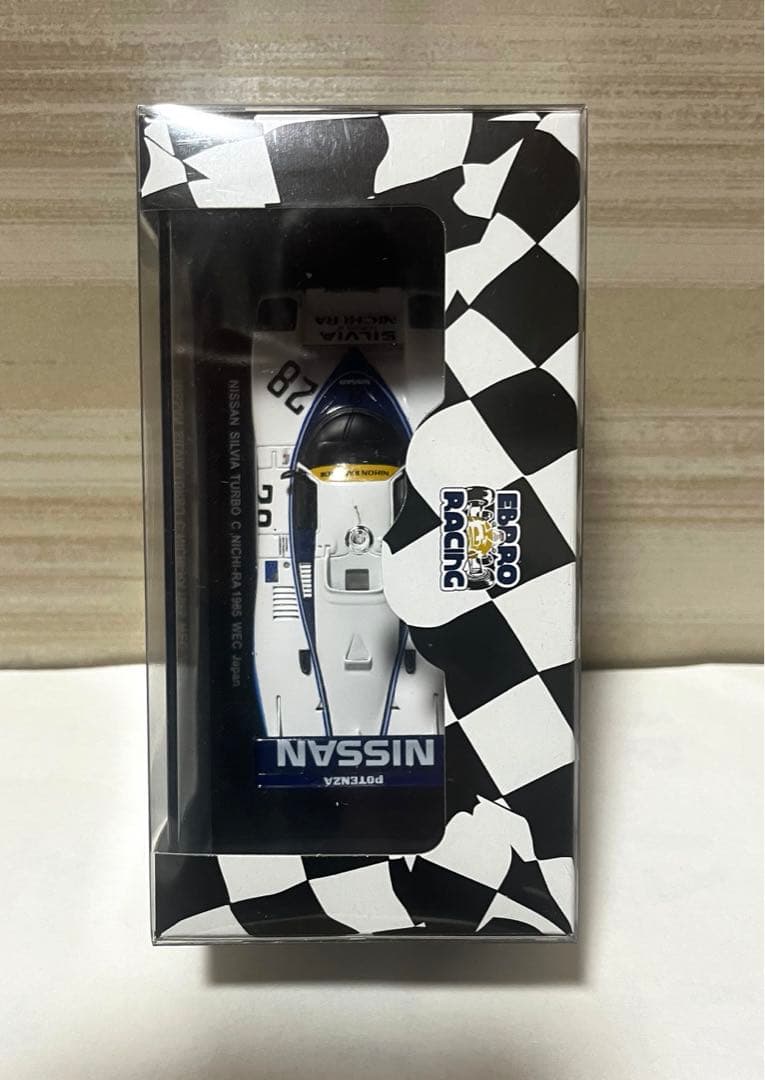 エブロ 1/43 日産SILVIA ターボC ニチラ1985