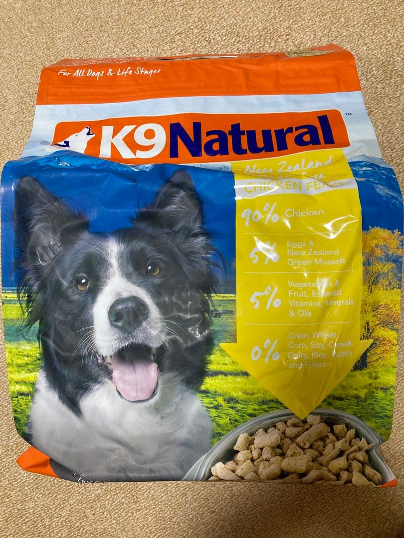 K9 Natural ドッグフード 90% チキン　1.8kg