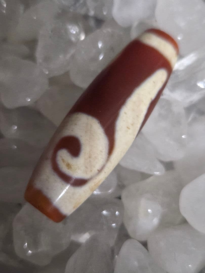 939　天珠　如意天珠　紅玉髄　dzibeads！