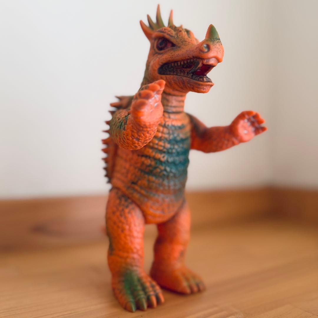 ブルマァク アンギラス ソフビ 当時物