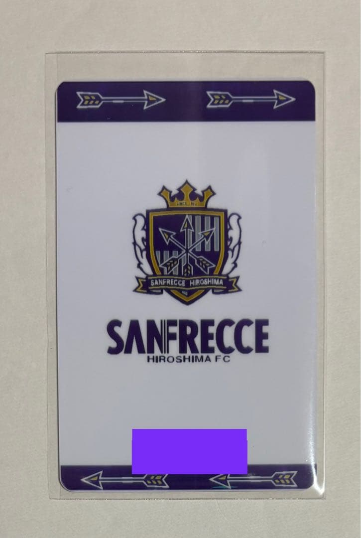 オンサイトカード　左山桃子　サンフレッチェ広島レジーナ