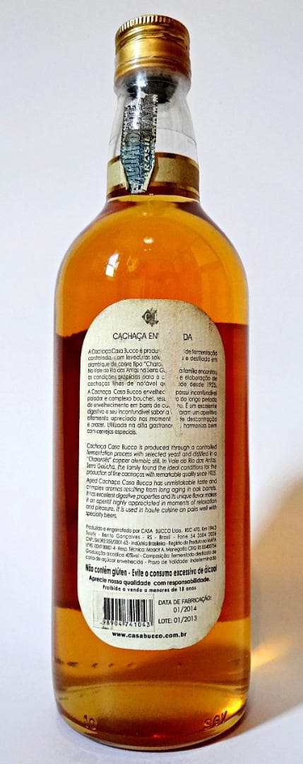 高熟カシャーサ Casa Bucco Cachaça Envelhecida