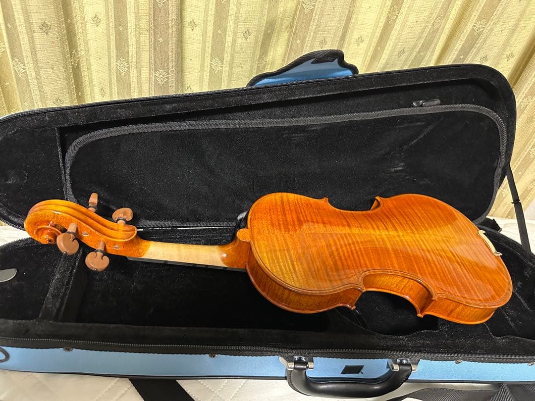 ★値下げ中★Carlo giordano VS-2 4/4 バイオリン水色ケース