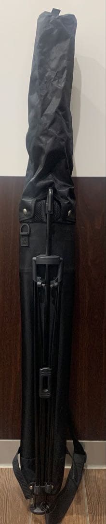 美品 フード フック ショルダー付 ゴルフ バッグ クラブケース スタンド