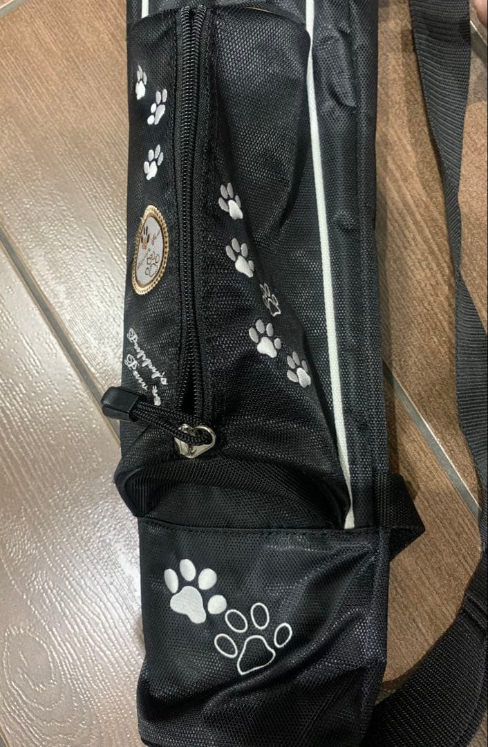 美品 フード フック ショルダー付 ゴルフ バッグ クラブケース スタンド