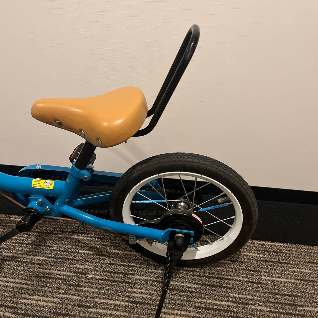 People 14インチ キッズ自転車、キックバイク、ブルーミングターコイズ