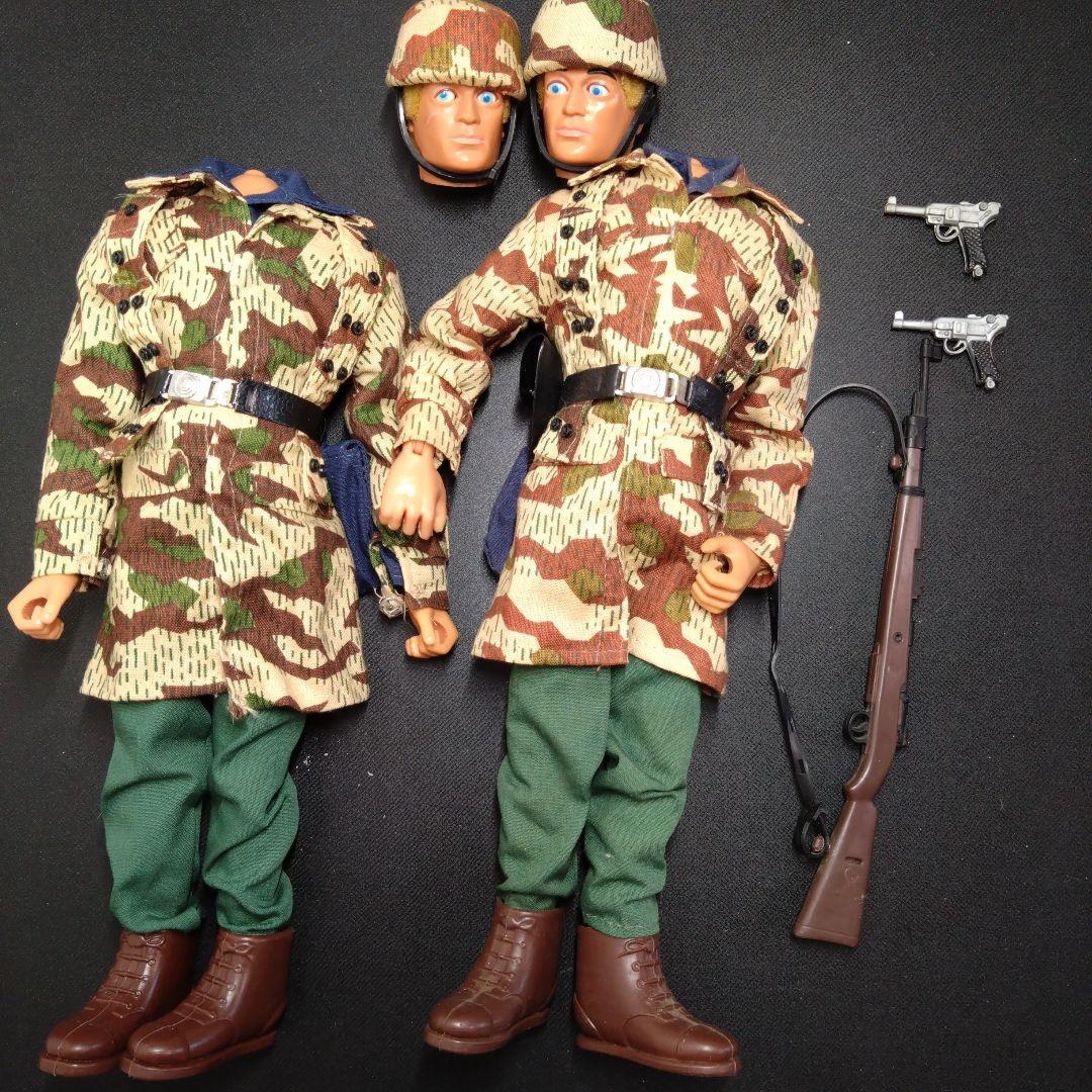 アクションマン　ミリタリー　フィギュア　1/6 2体セット