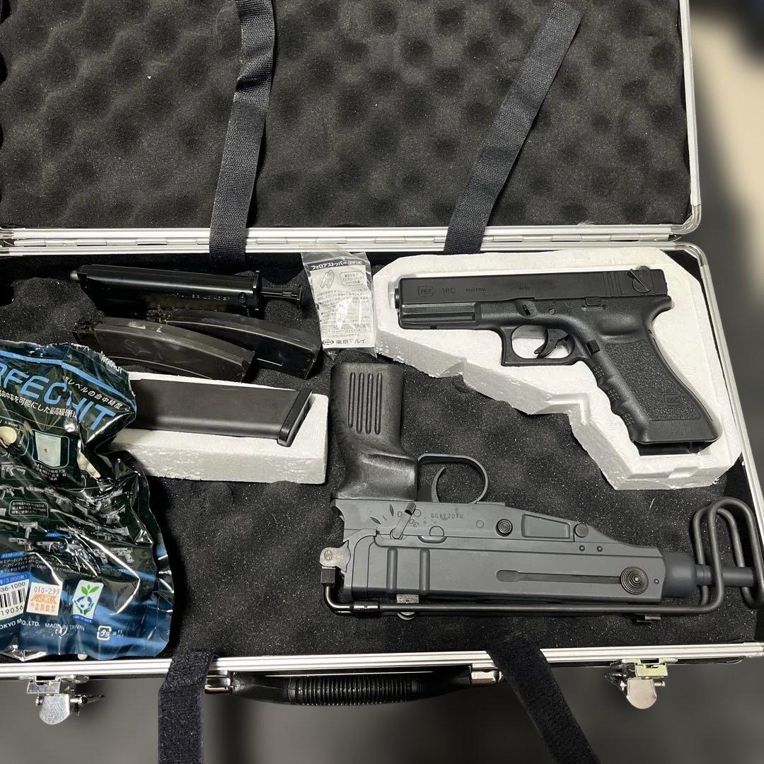 マルゼン　ガスガンまとめ売り　スコーピオン　vz61 グロック 18C