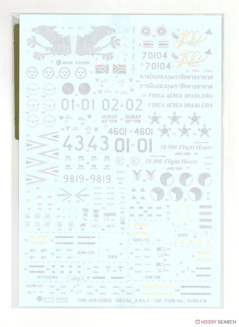 【入手困難】1:48 SAAB Jas-39B/D Gripen