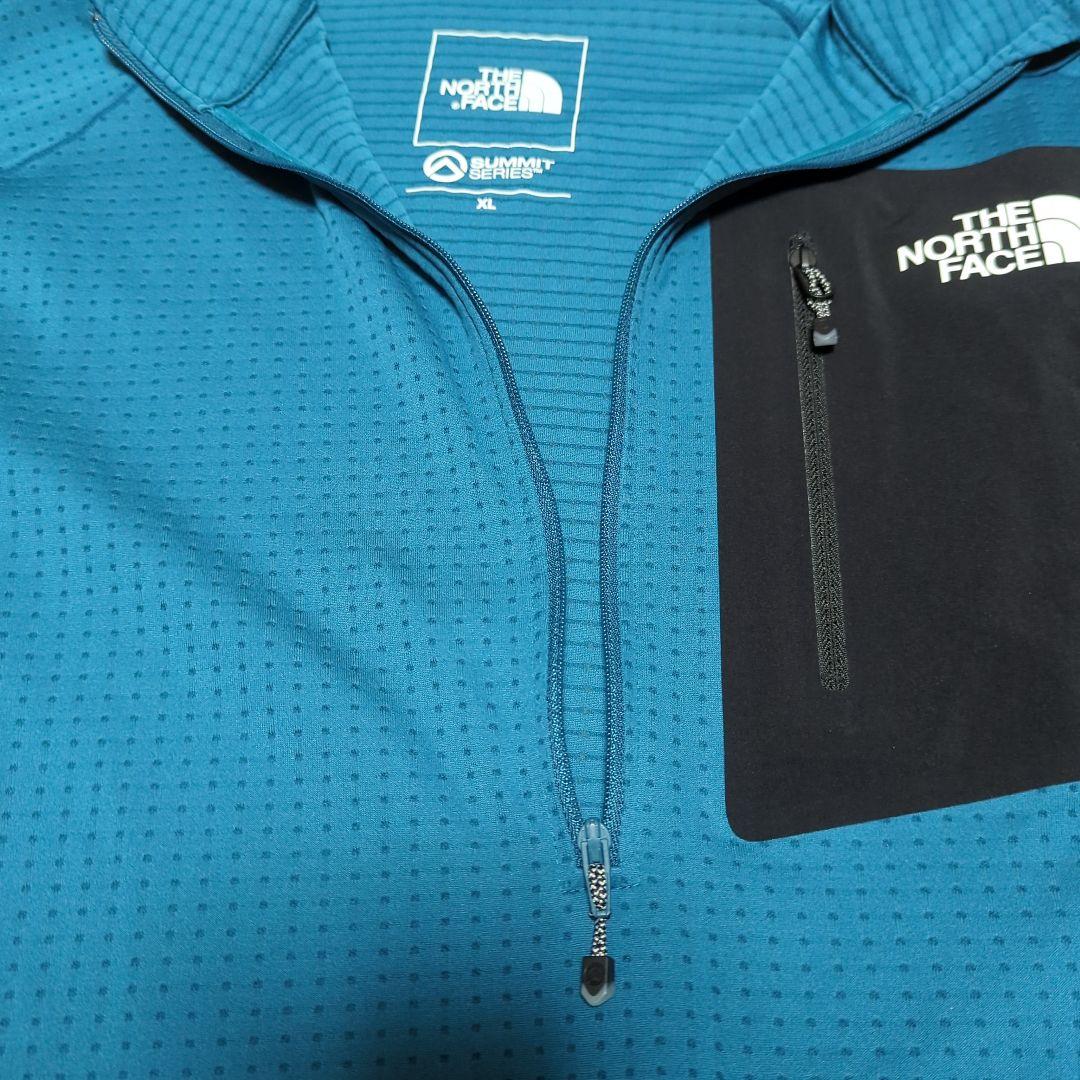ノースフェイス　エクスペディションドライドットジップハイ　メンズ　XL