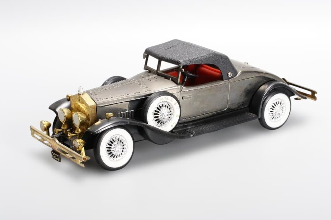 昭和レトロ 1931年モデル クラシックカー型 AMラジオ ビンテージ