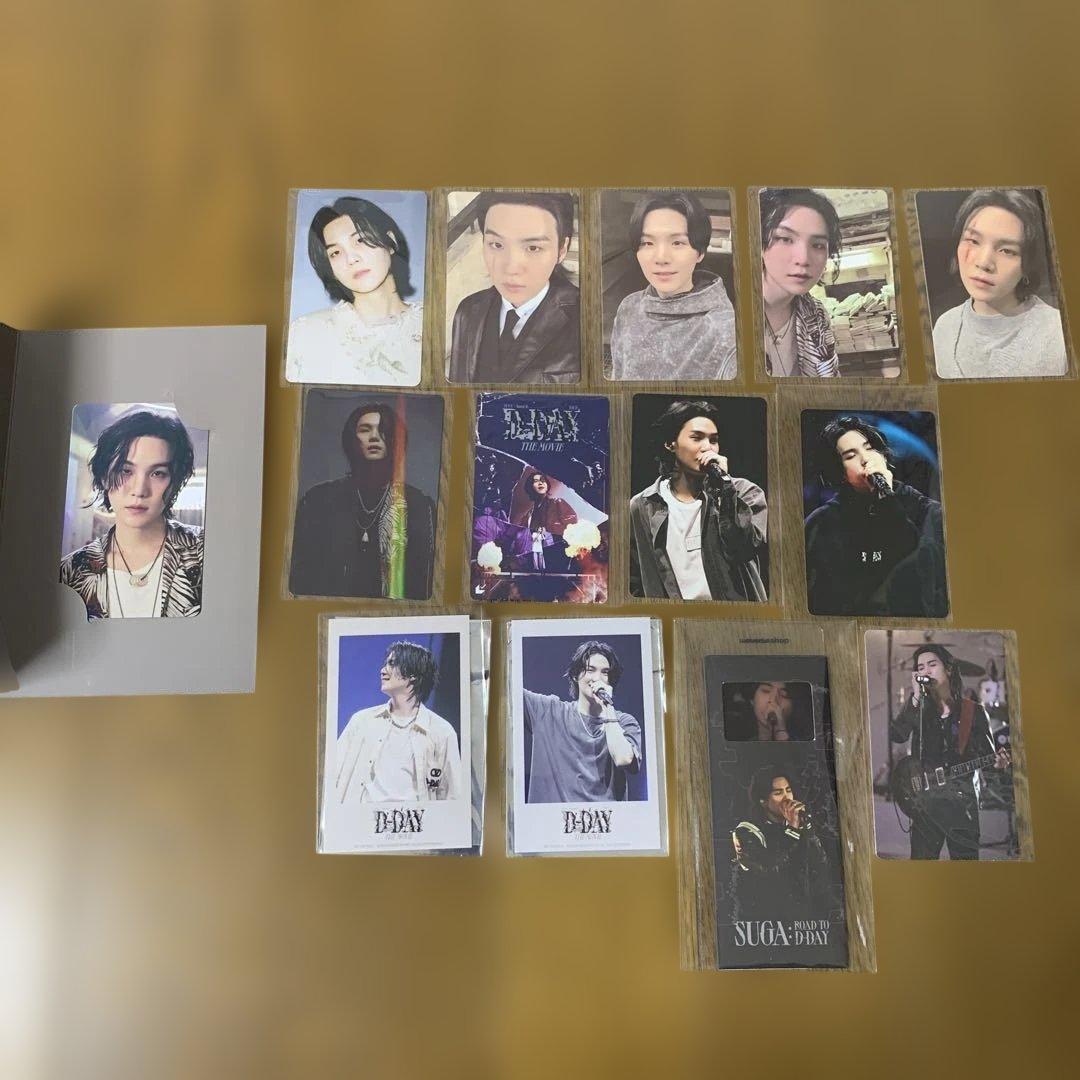 BTS ユンギ　SUGA トレカ　d-day agust ムービー　シュガ