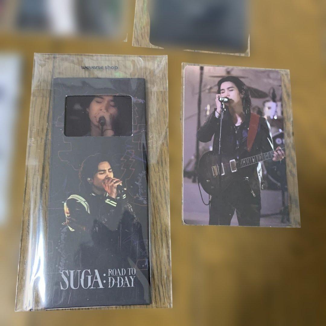 BTS ユンギ　SUGA トレカ　d-day agust ムービー　シュガ
