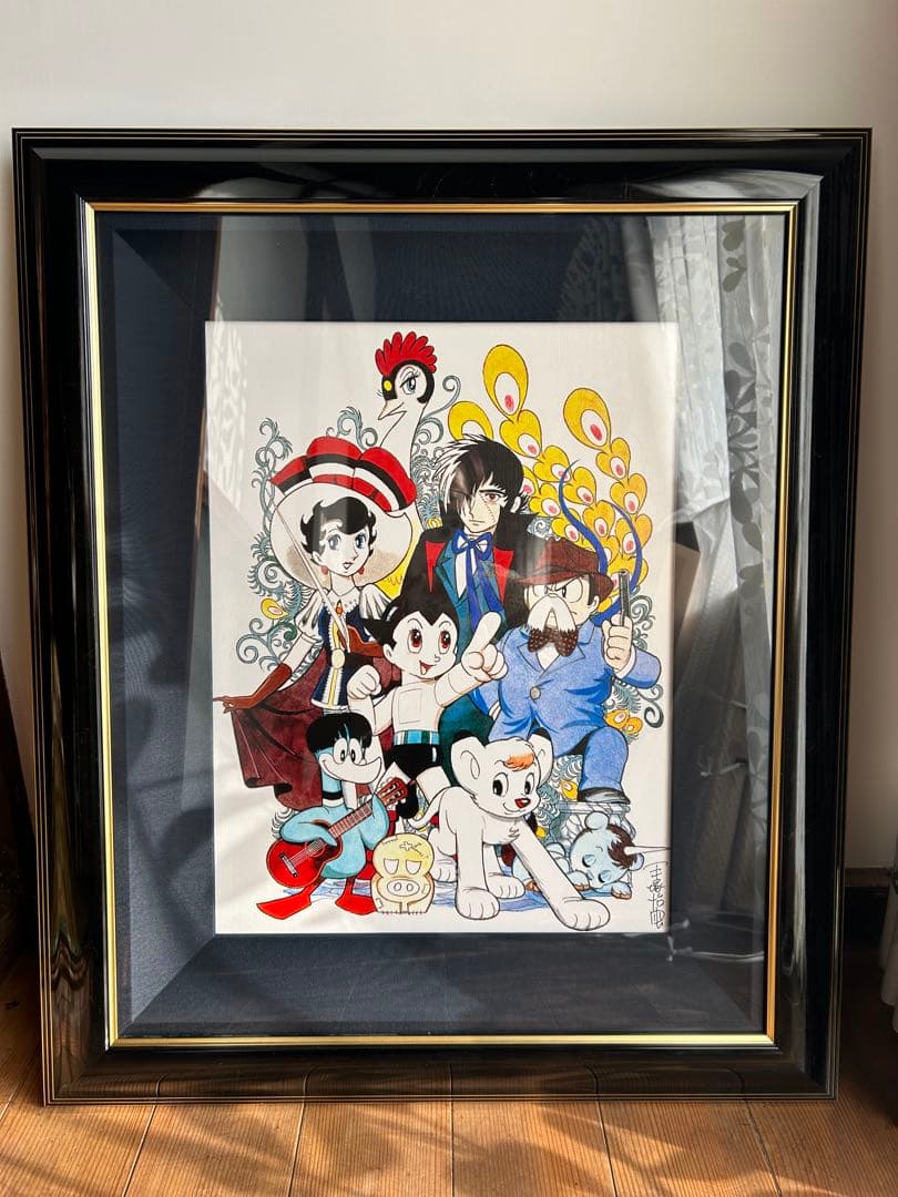 手塚治虫 「キャラクター集合」