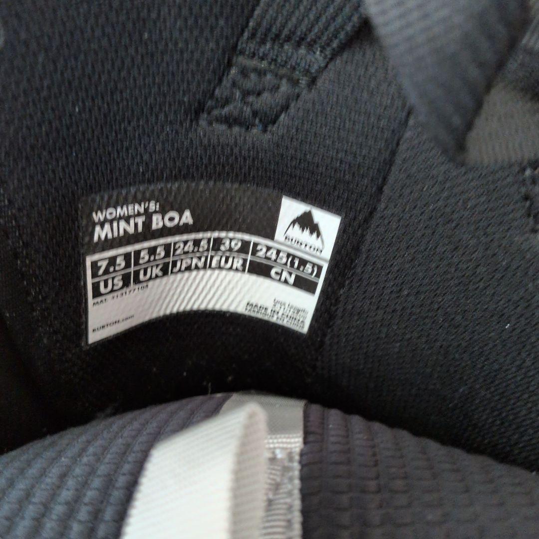 【ありさ】Burton MINT BOAスノーボードブーツ 24.5cm