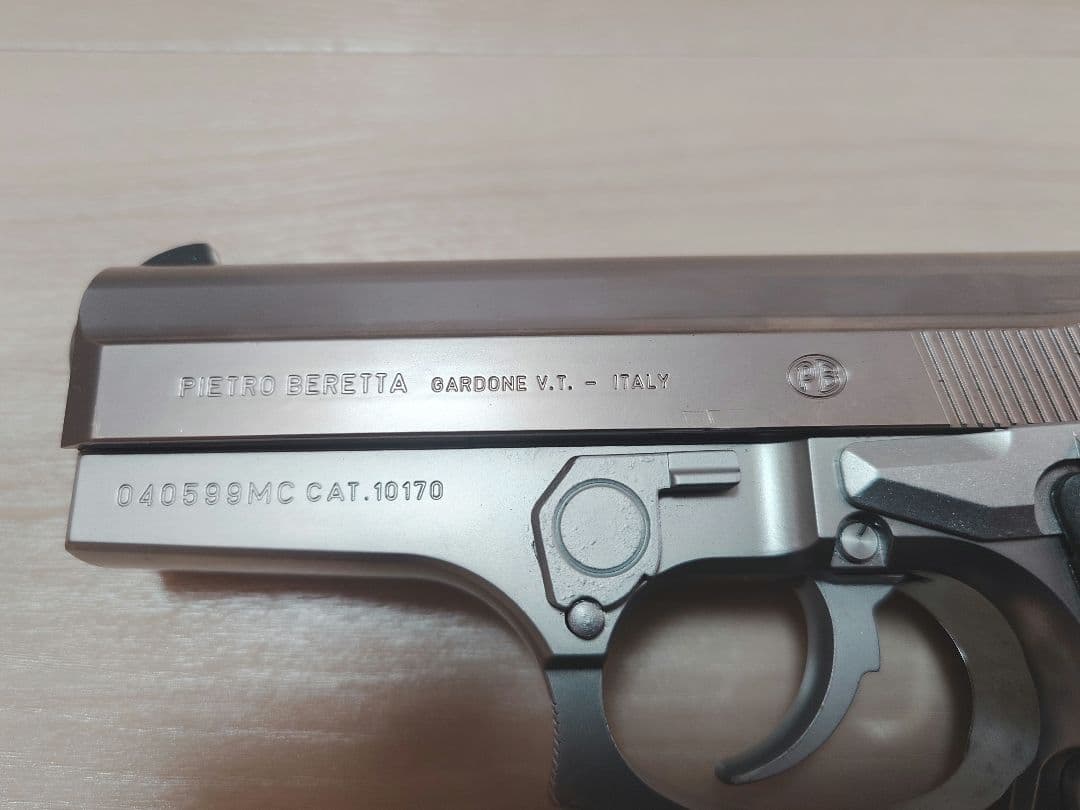 WA M8045 クーガーF INOX ガスブロ シルバーメッキ