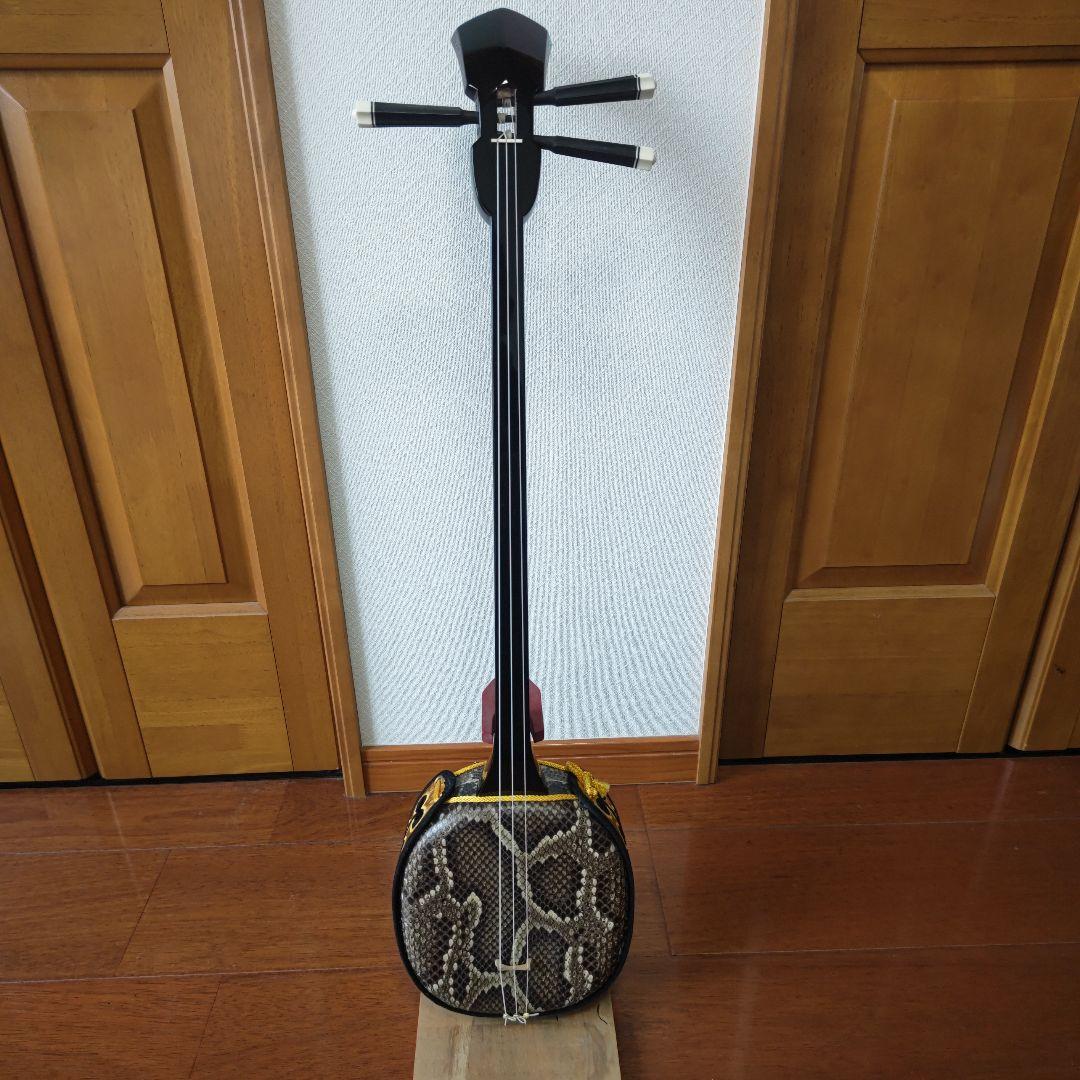 沖縄三線 知念大工型 本張り【一枚張り】