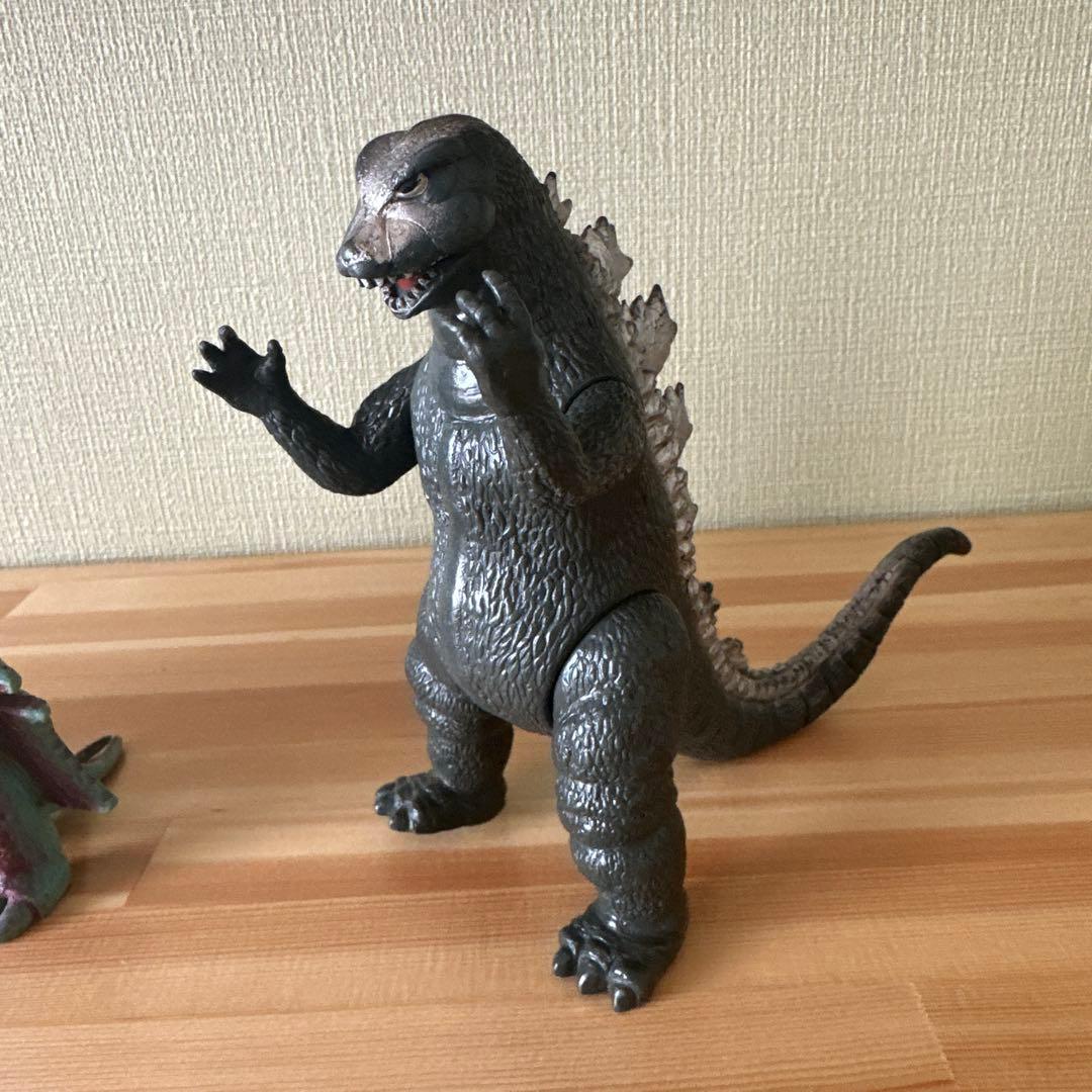 昭和レトロ　当時物　怪獣フィギュア 3体セット