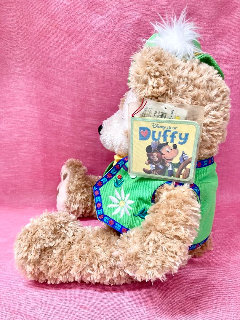 ♡ダッフィー　白タグ　赤い糸　ディズニーベア