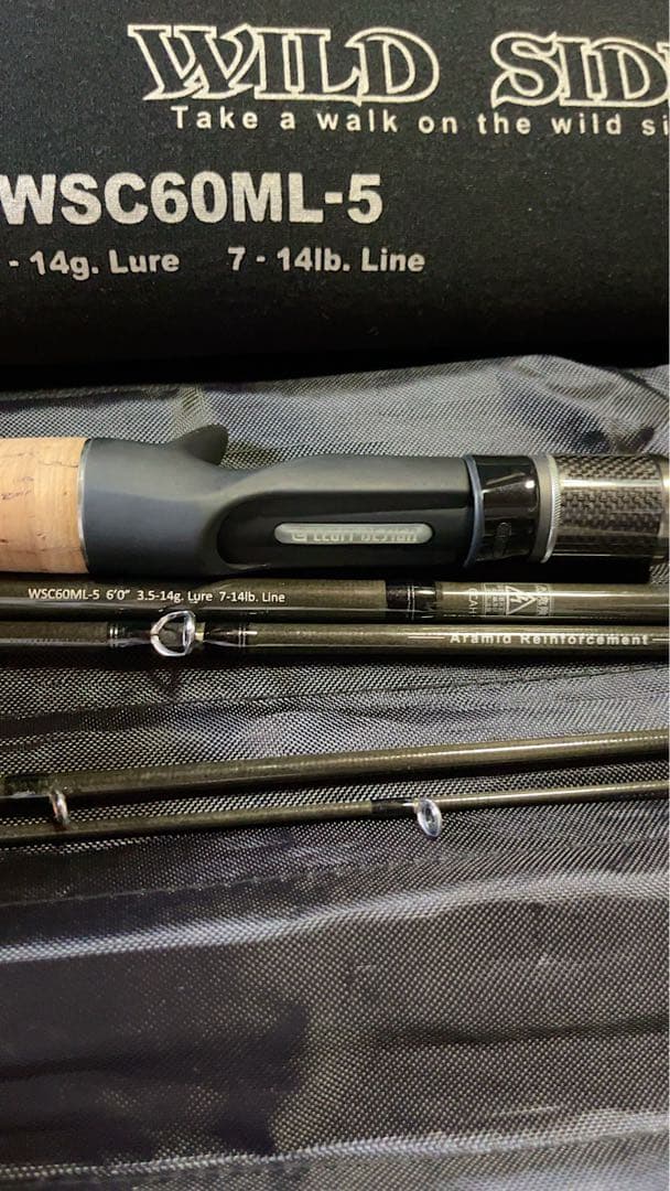 WILD SIDE WSC60ML-5 レジットデザイン バスロッド