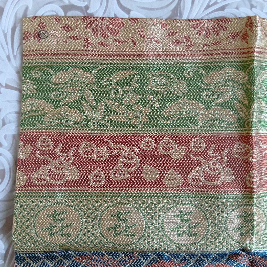 出し帛紗　喜寿　袋師︰土田友湖　千宗左（即中斎）書付　表千家　【匿名配送】