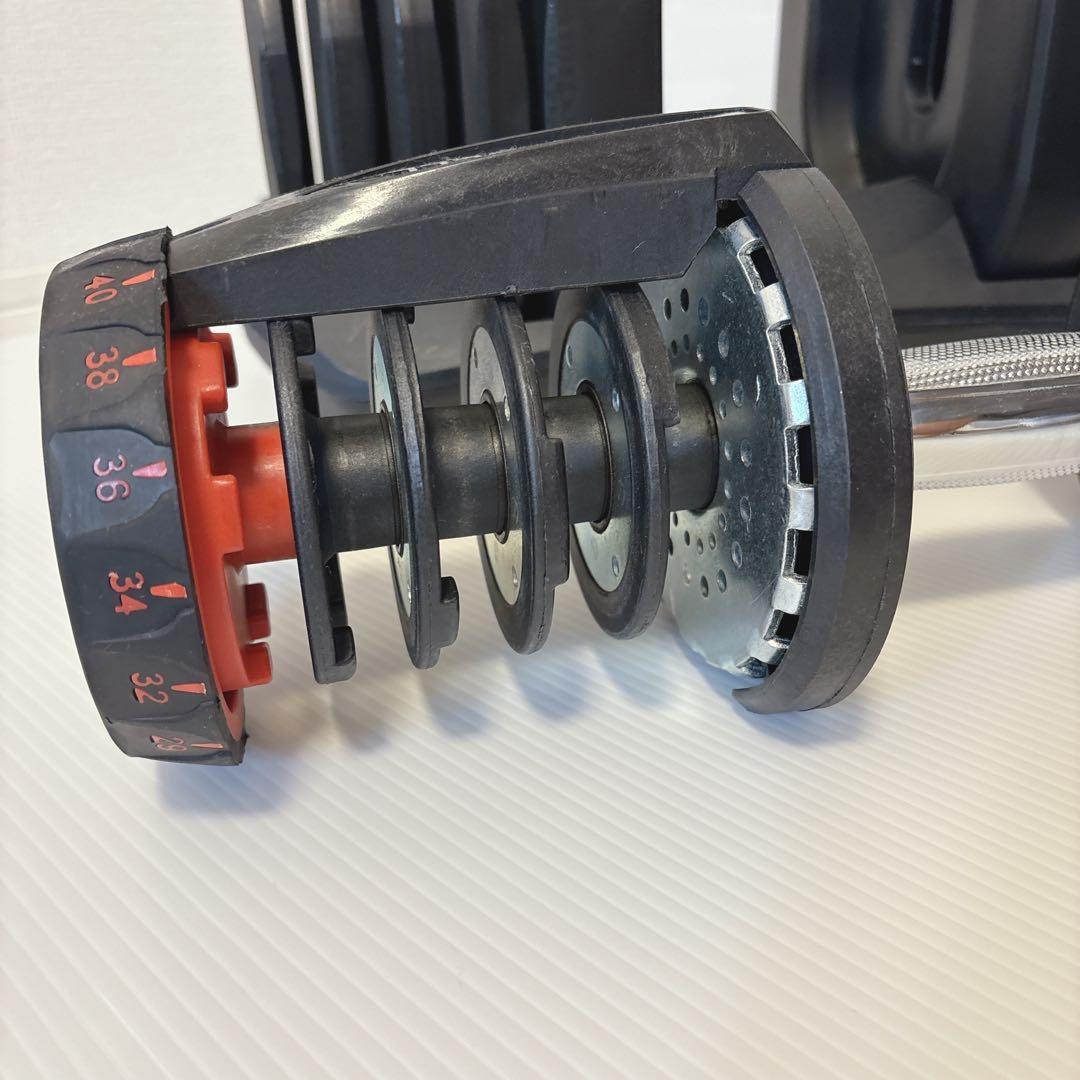 【送料込み】 可変式ダンベル ダイヤル調整5Kg〜40Kg ① 筋トレ