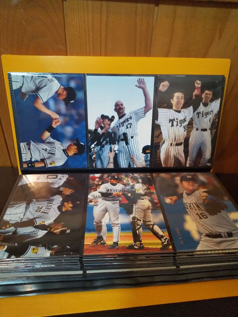 超レア！阪神タイガースウエハース！写真型プロマイド52枚等計119枚！