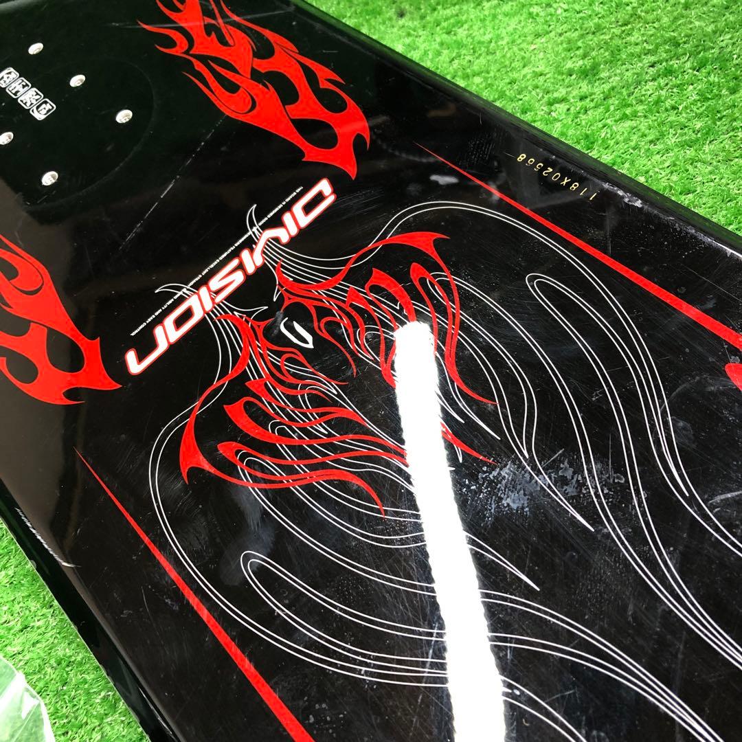 宝-632 子供用スノーボードセット118cm ビンディング新品 メンテナンス済