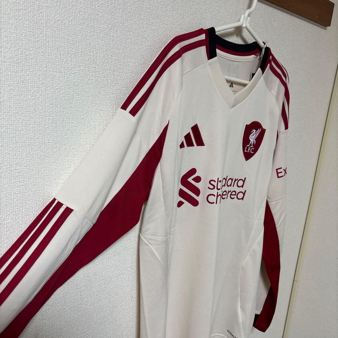 【新品】リヴァプール リバプール 25/26 アウェイ 長袖ユニフォーム XL
