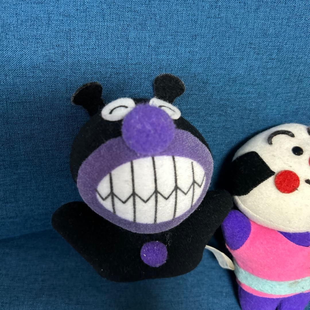 超レトロ！レアなアンパンマン ぬいぐるみ５体セット❤️希少品❤️