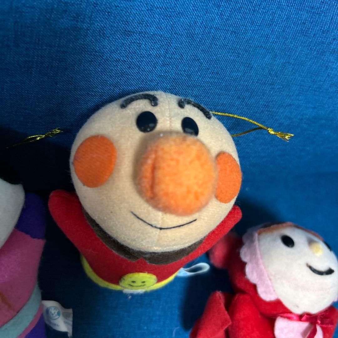 超レトロ！レアなアンパンマン ぬいぐるみ５体セット❤️希少品❤️