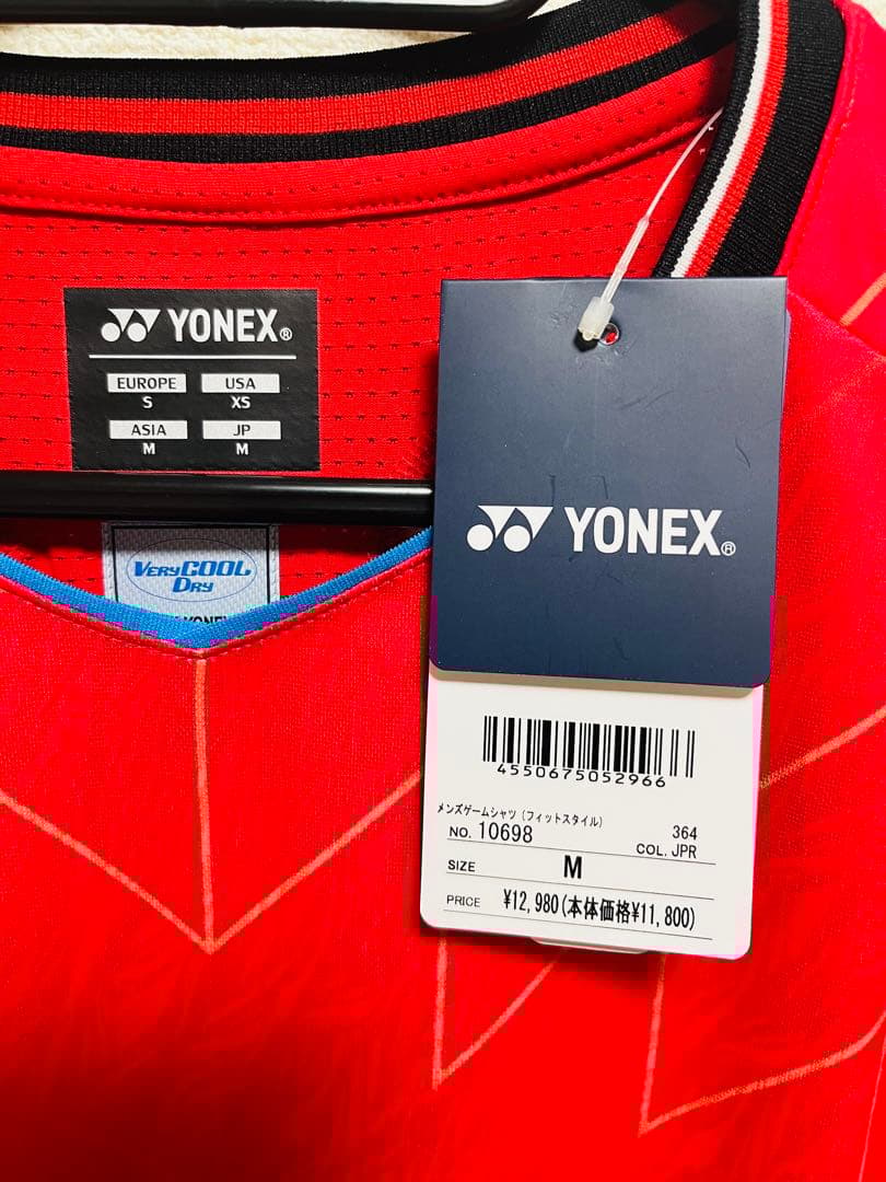 【新品タグ付／即日発送】ヨネックス　日本代表ユニフォーム　Mサイズ