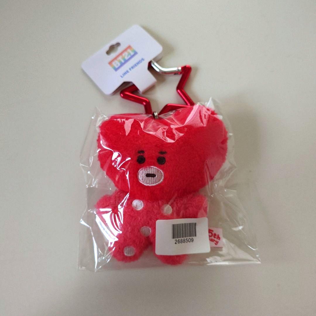 BT21 5周年記念 TATA レインボーカラーマスコット7点コンプ　＋4点