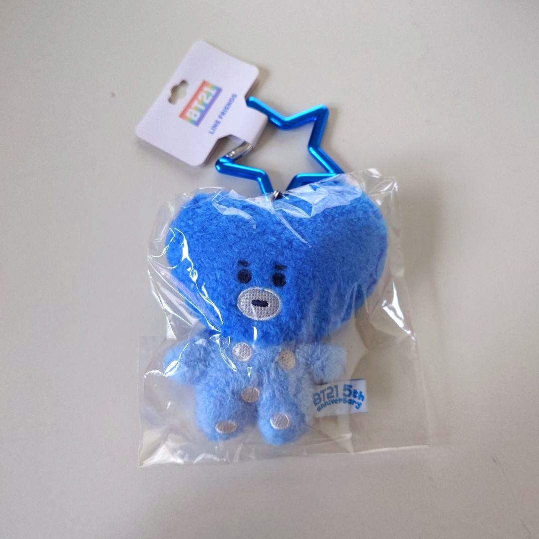 BT21 5周年記念 TATA レインボーカラーマスコット7点コンプ　＋4点