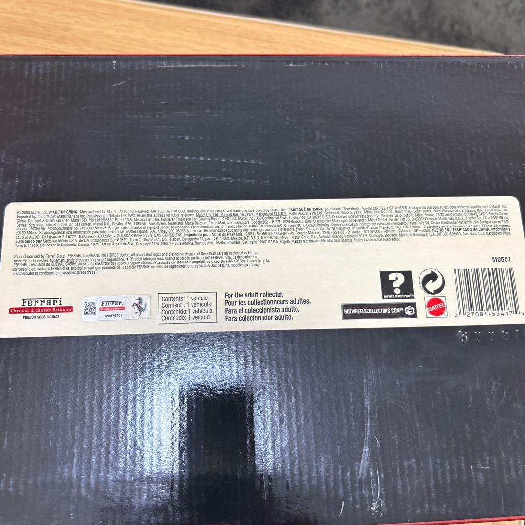 ホットウィール　キミライコネン　2007ワールドチャンピオン　記念モデルカー