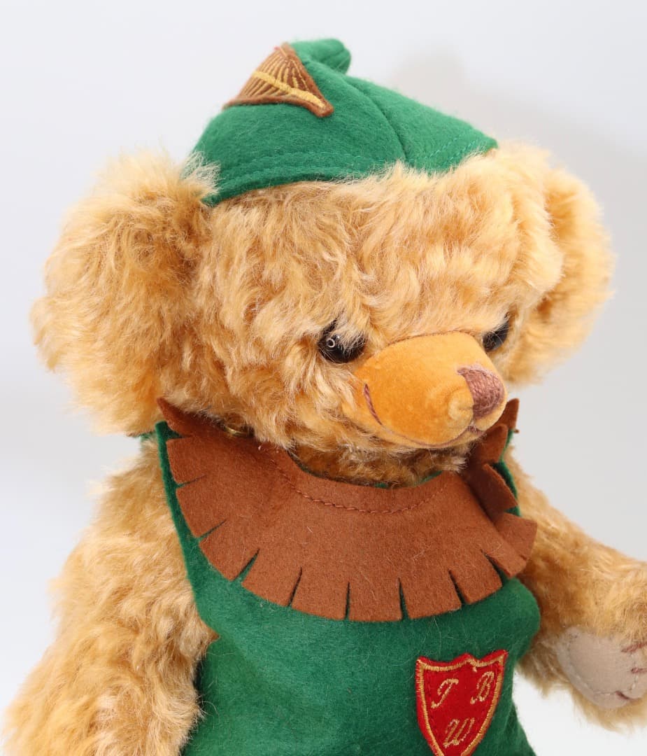 ロビン・フッド・チーキー Merrythought 緑色衣装 約27cm