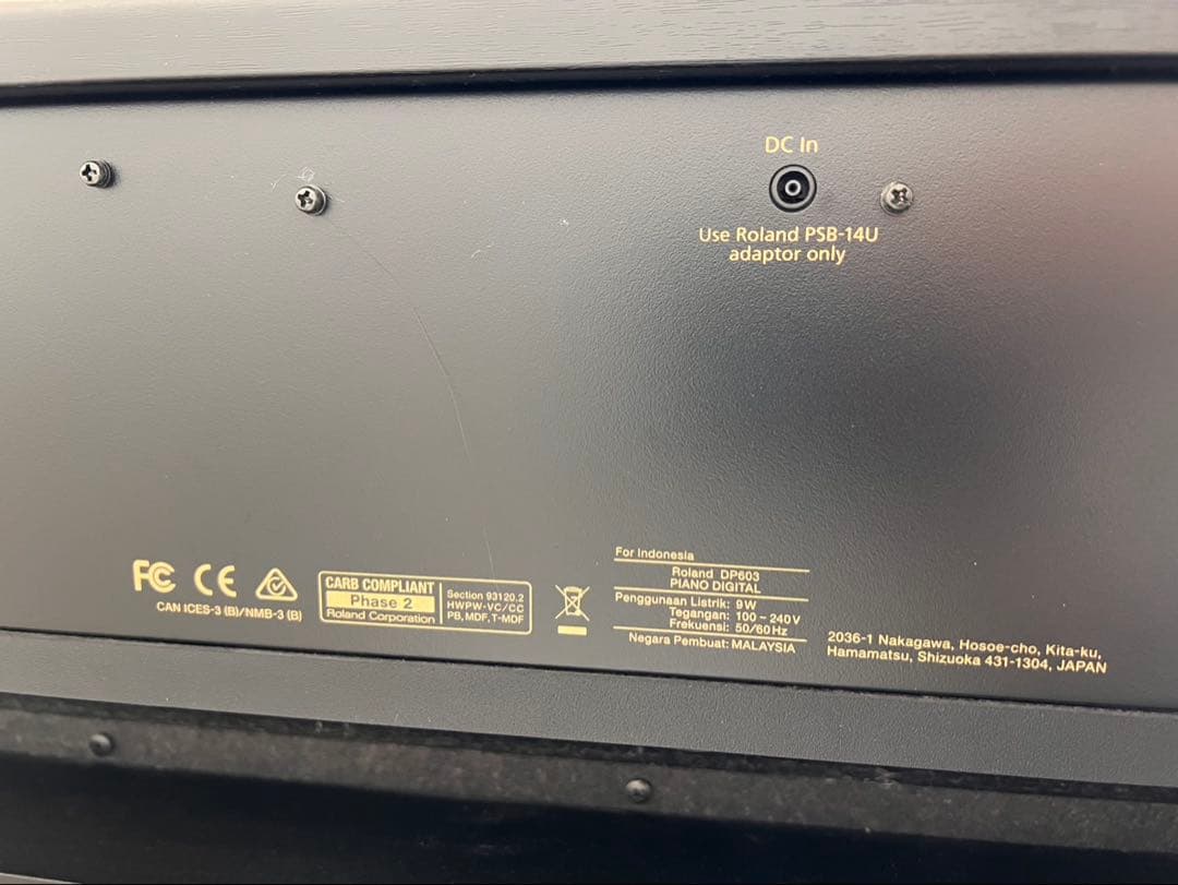 Roland 電子ピアノ DP603