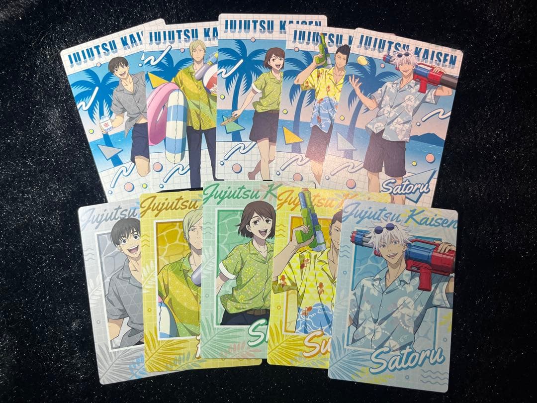 呪術廻戦 ドンキホーテ 描き下ろし 缶バッジ 4BOX 海ver.