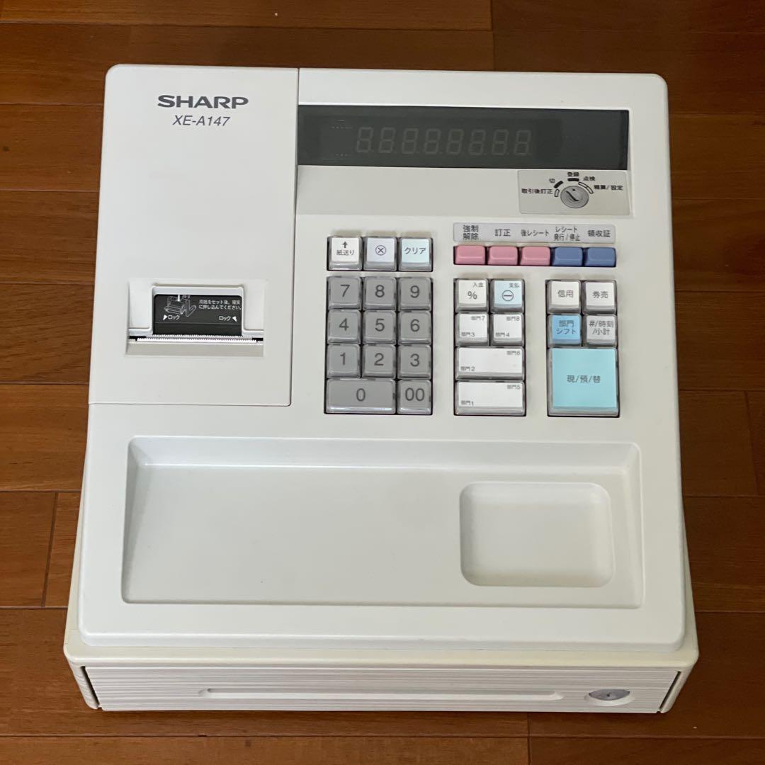 [美品]SHARP XE-A147 レジスター シャープ