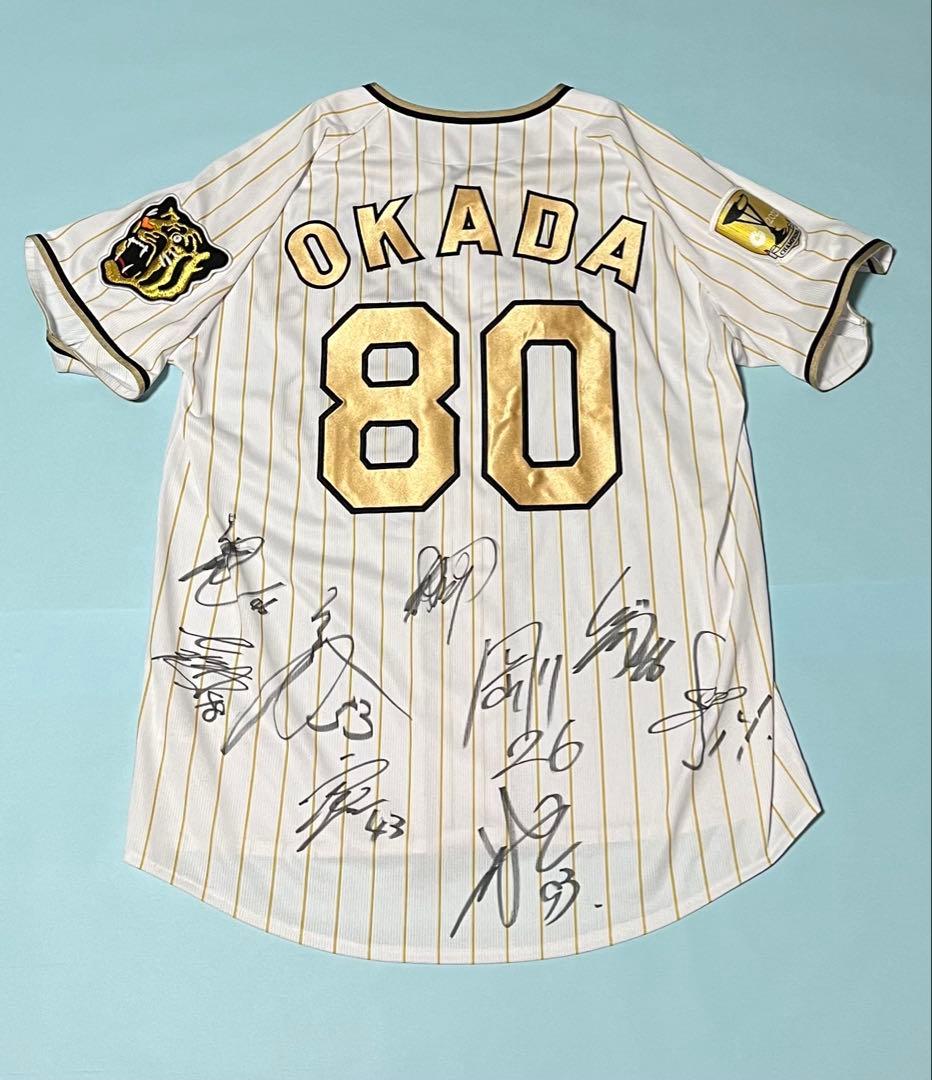 阪神タイガース　岡田彰布監督　2024チャンピオンユニフォーム