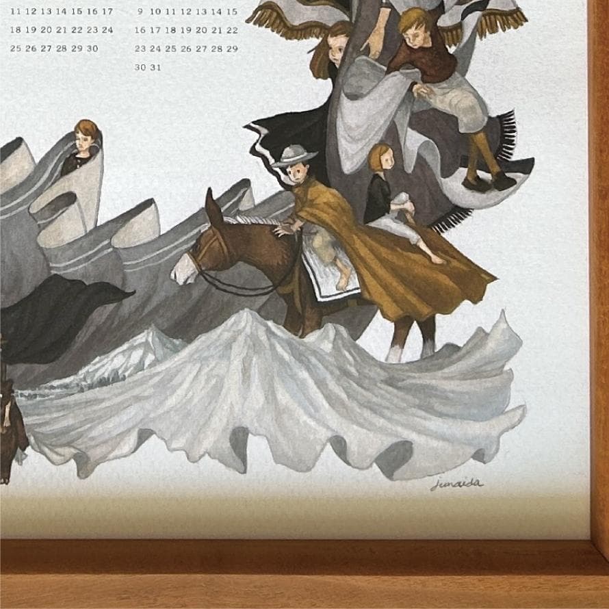 【美品｜希少】junaida ジュナイダ 2018年版 ポスターカレンダー A2