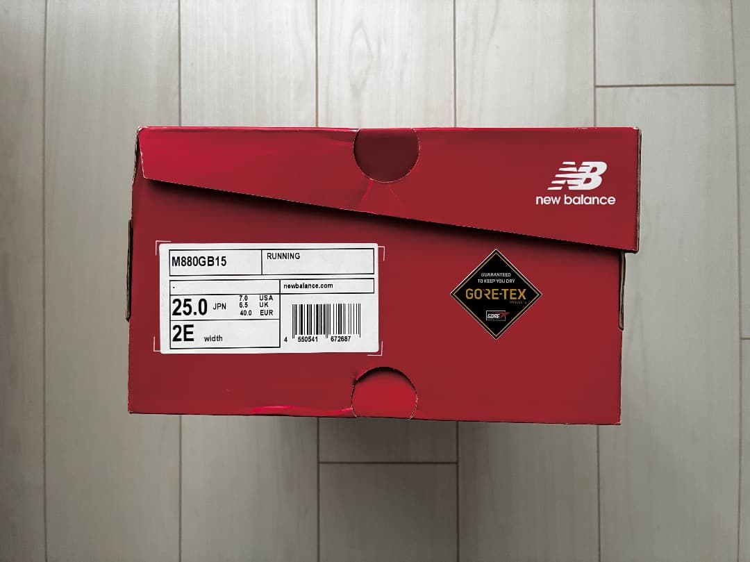ニューバランス Fresh Foam X 880v15 GORE-TEX 25