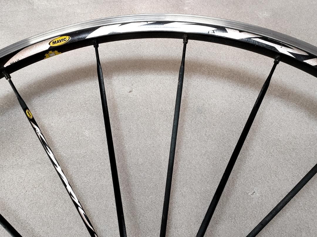軽量 マビック キシリウム MAVIC KSYRIUM SSC フロントホイール