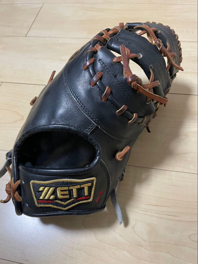 ZETT ゼット 軟式グローブ 黒