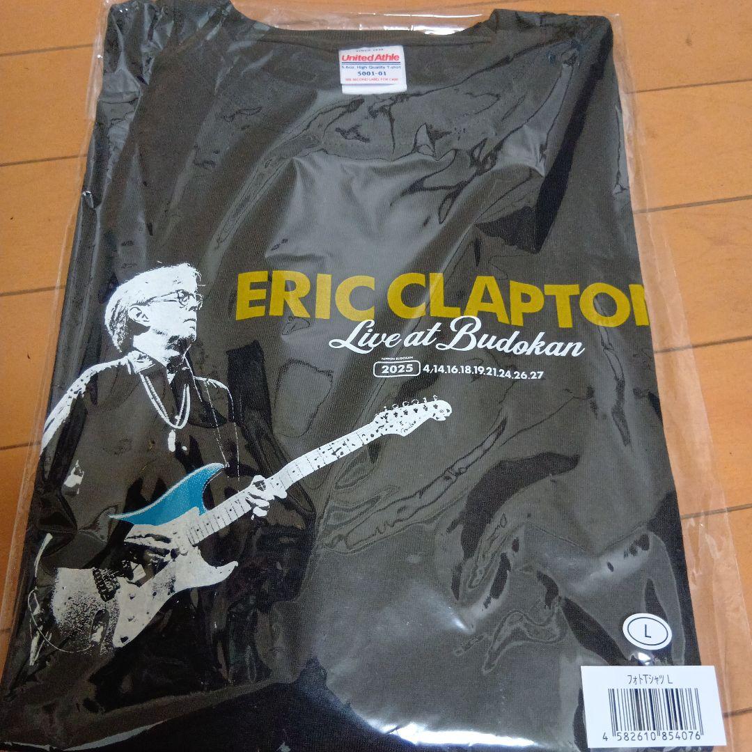 エリック・クラプトン★2025年日本武道館公演限定★ フォトＴシャツ（L）