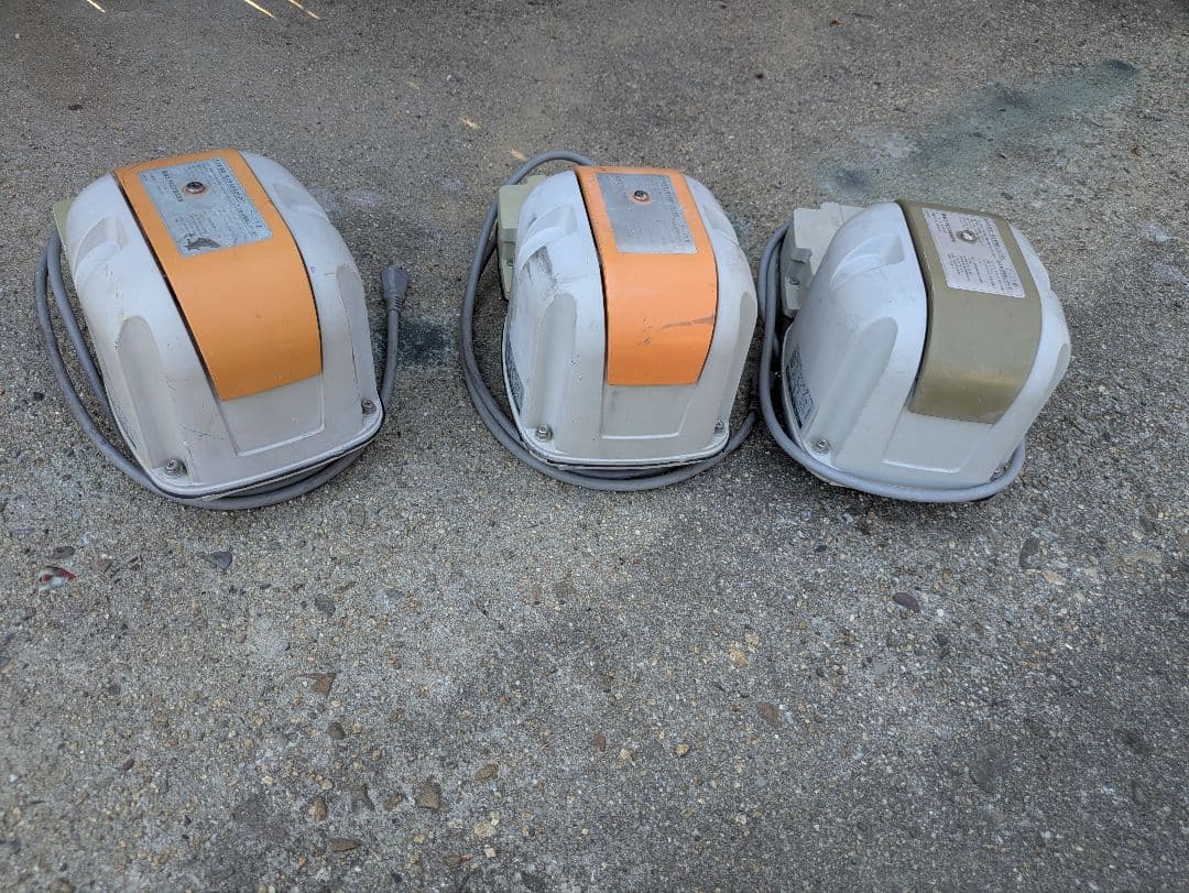 ジャンク　安永 AP-100WY 3台セット　浄化槽 ブロワーエアーポンプ