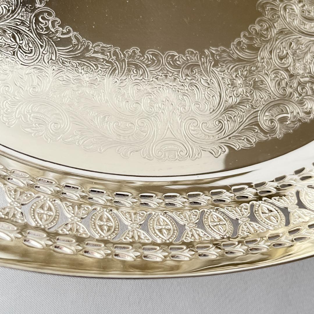 【Barker & Ellis】素晴らしいチェイシングのフルーツトレー