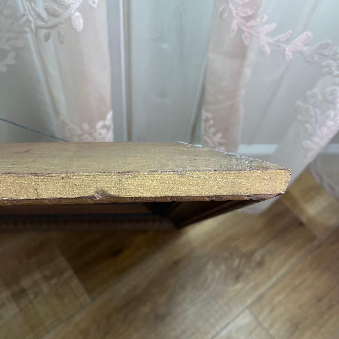 アンティークの犬の油彩画 ＊油絵