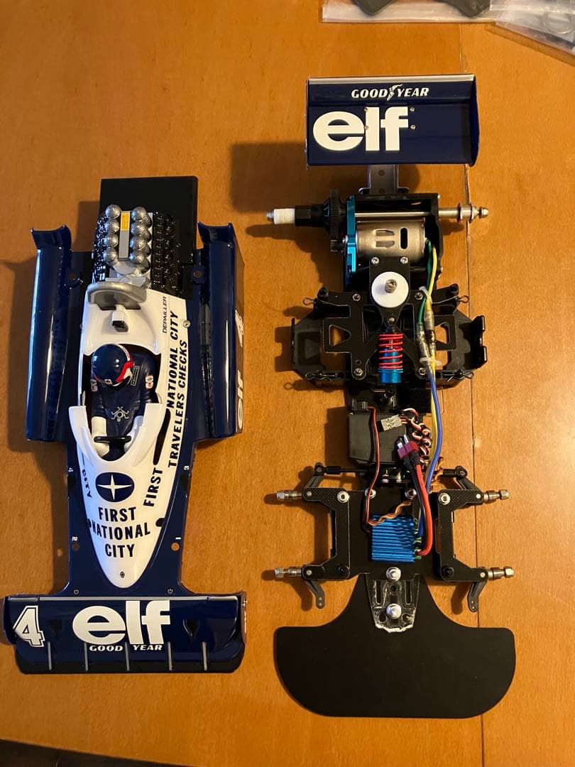 タミヤ　タイレルP34 モナコ　メカパーツ付き